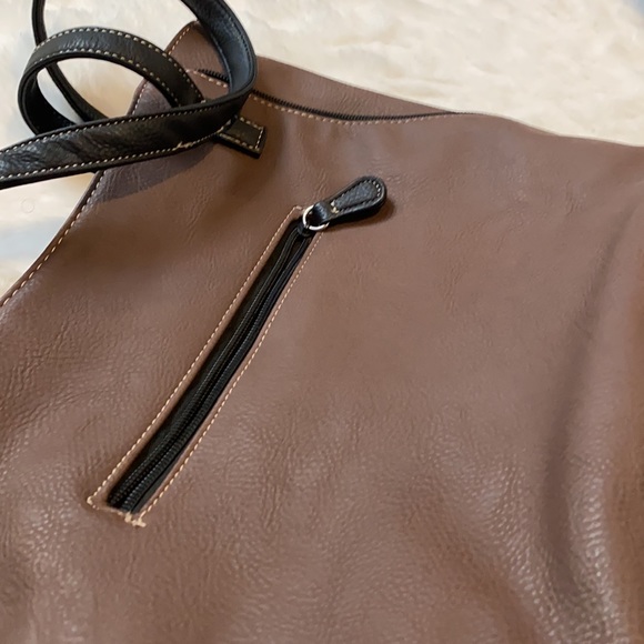 Brown super soft leather purse - Picture 4 of 7